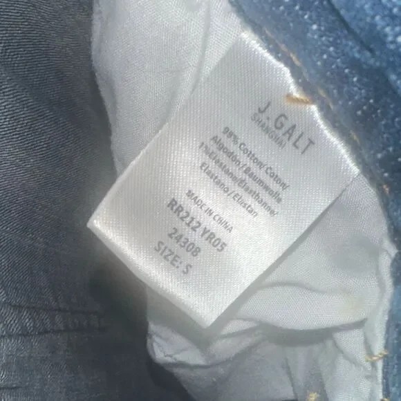 J Galt Brandy Melville Blue Women's Jeans. Size Small. - Picture 4 of 4